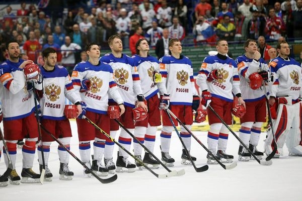 Сборная России на кубке Мира по хоккею